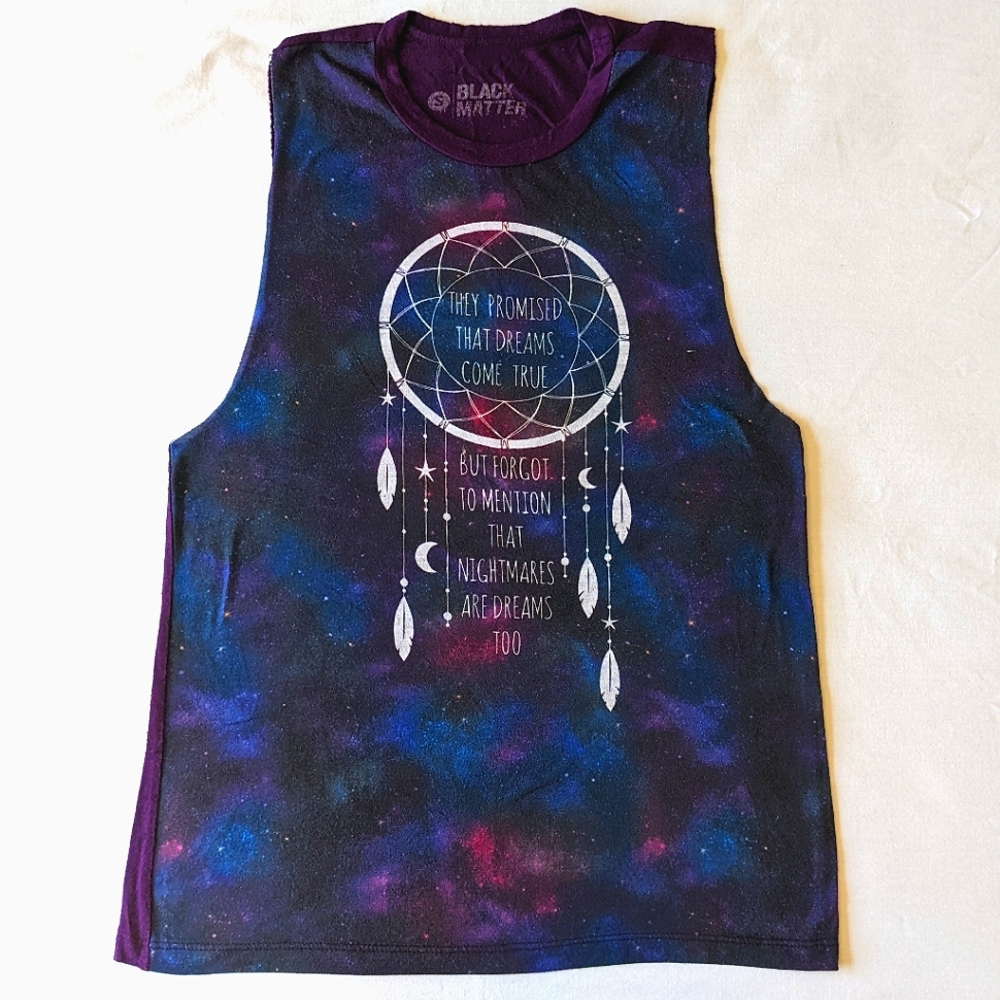 'Black Matter' Galaxy Tank Top